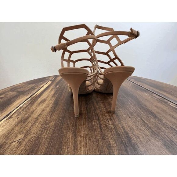 size 9 tan Mossimo gladiator sandal stiletto. - Picture 8 of 9